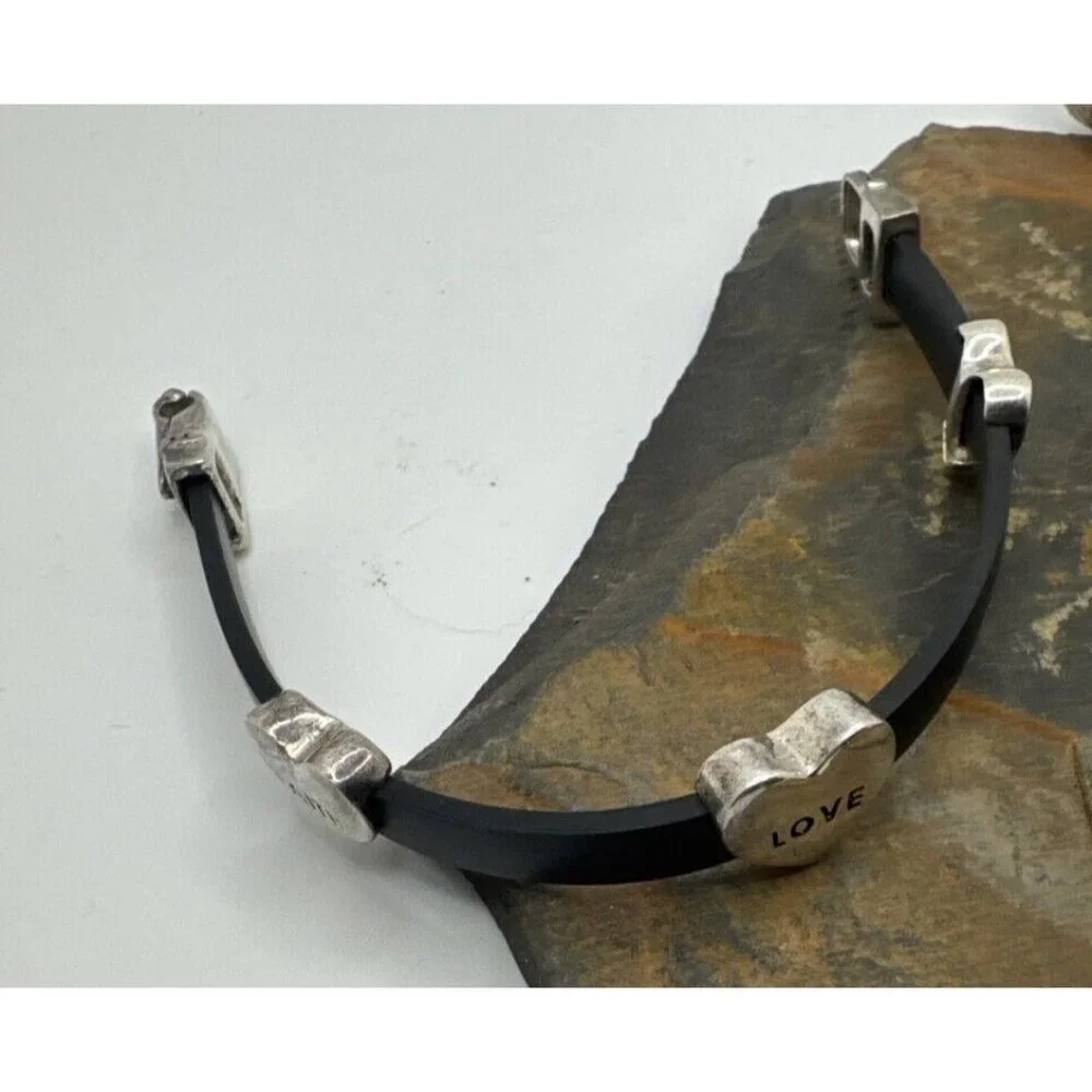 Jewelry Lot of 4 bracelets Alex and Ani Gold Tone USA Flag Charm Costume - Picture 4 of 16